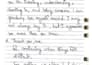 write handwritten notes and personalized letters for you